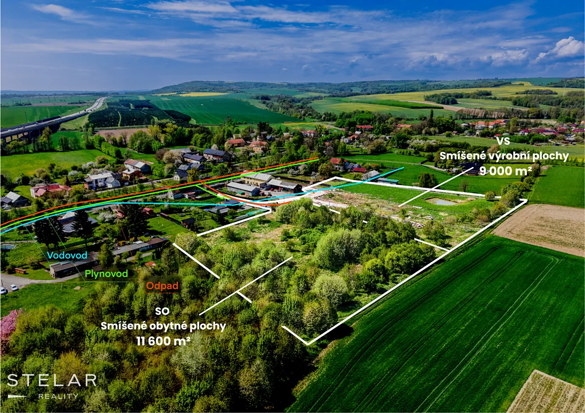 Prodej stavebního pozemku 22000 m²